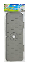 Kitchen faucet draining mat 37x14cm universal fit for sink-side bench protection in commercial kitchens