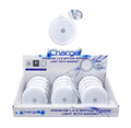 Premium LED motion sensor light, 80mm disc with magnetic backing, mounted near a doorway