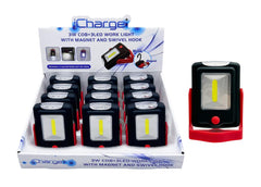 3W LED Work Light with Magnet Stand & Swivel Hook