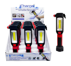 Multi-Function Magnetic LED Work Light with Hook Clip