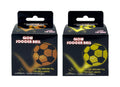 Glow in the dark soccer ball 6cm high-bounce rubber ball in assorted colours, party bag filler