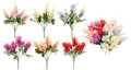Artificial daisy 5-stem bunch 30cm assorted colours wholesale decorative flowers DPack