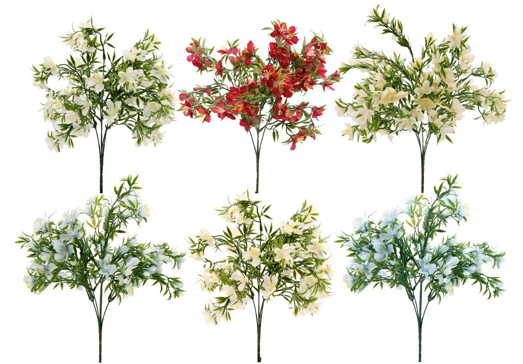 Artificial spring flower bouquet mixed 40cm assorted colours wholesale decorative bouquets DPack