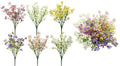 Artificial baby's breath 7-branch bouquet 34cm assorted colours wholesale filler flowers DPack