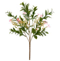 Artificial greenery stems Series 2 fern-style foliage bunch, 5 stems 38cm, faux plant wholesale pack of 24