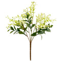 Artificial greenery stems Series 3 trailing foliage bunch, 5 stems 37cm, faux plant wholesale pack of 24
