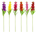 Artificial freesia spray stem 90cm polyester, long stem for tall vase arrangements and venue entrance displays