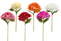 Artificial dahlia spray stem 60cm polyester on plastic stem, ideal for event centrepieces and shop window displays