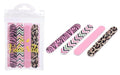 12PK Nail File Set- 12CM X 2CM -Assorted Designs Mixed - wholesale bulk packaging | DPack