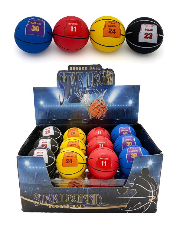 Super High Bounce Ball - Basketball Series - wholesale bulk packaging | DPack