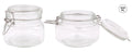 Glass Clip-Lock Jar (SQUARE SERIES) - 500ML Capacity - wholesale bulk packaging | DPack