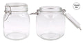 Glass Clip-Lock Jar (SQUARE SERIES) - 1000ML Capacity - wholesale bulk packaging | DPack