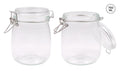 Glass Clip-Lock Jar (ROUND SERIES) - 750ML Capacity - wholesale bulk packaging | DPack
