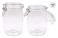 Glass Clip-Lock Jar (ROUND SERIES) - 1000ML Capacity - wholesale bulk packaging | DPack