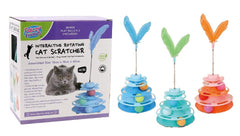 Interactive Rotating Cat Scratcher - 17CM x 43CM