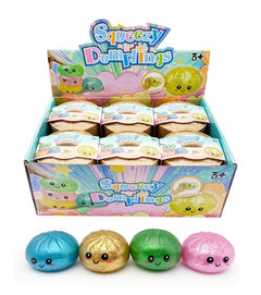 Squeasy Dumpling Series Toy - Glitter Series