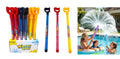 50cm long-barrel pump water blaster in 3 assorted colours, outdoor summer water gun toy for kids