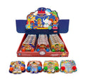 Four assorted circus themed handheld water ring toss games with lion, bear and elephant artwork