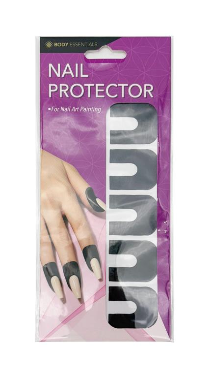 Nail protector peel-off film strips for nail art painting protecting skin from polish overspray