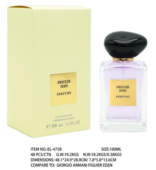 100ML Fiouler Eoen - Smells like Giorgio Armani Figuier Eden (EL475D) - wholesale bulk packaging | DPack