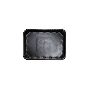 Shallow Food Tray 7x5" Black