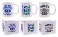 Father's Day mug, 11oz new bone china in gift box, carton of 24 for gift shop and variety store buyers