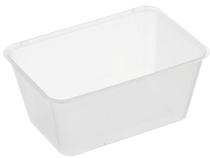 Genfac 1000ml Rect Clear 500s