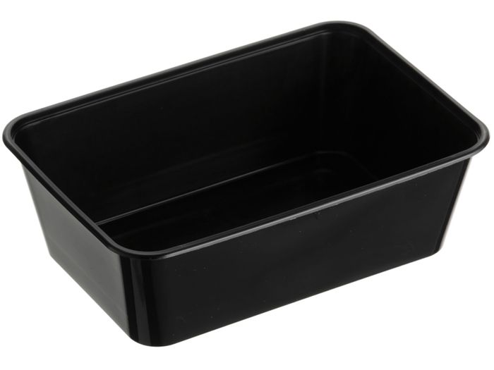 Genfac 750ml Rect Black 500s