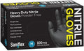 Saniflex Nitrile Black M 100s