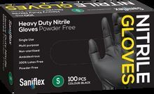 Saniflex Nitrile Black S 100s