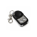 Universal garage and gate remote control 433MHz cloning key fob with keyring, on a white background