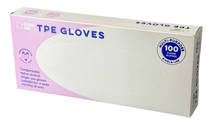 Closed Loop TPE Glove M 100pcs