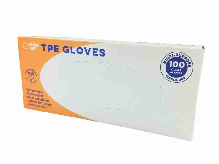 Closed Loop TPE Glove S 100pcs