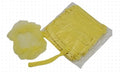 Hair Net Crimped 24' Yellow 1k