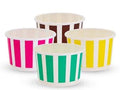 Ice Cream Cup Stripes 5oz 1k