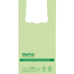 Compostable Bin Liners 8L with Handle - Pack of 100