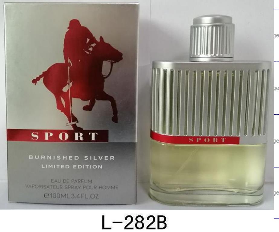 Sport 100ml fragrance dupe bottle inspired by Prada, fresh masculine scent for retail gift shops and boutiques