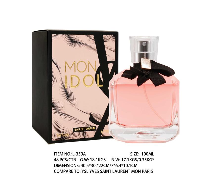 100ML Mon Idol - Smells like YSL YVES Saint Laurent Mon Paris (L359A) - wholesale bulk packaging | DPack