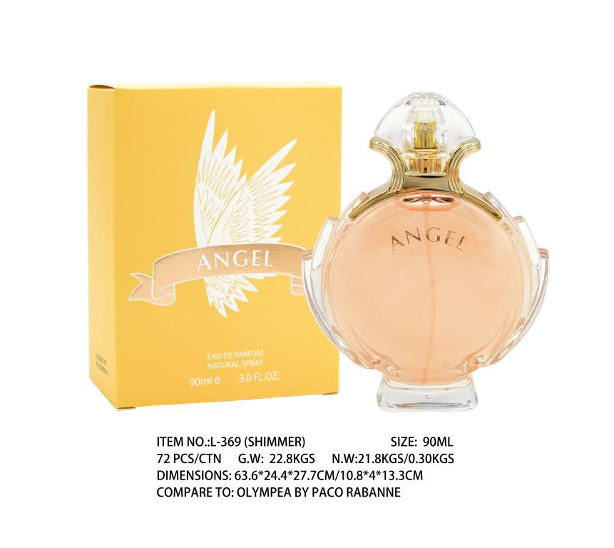90ml Angel womens fragrance spray bottle, perfume dupe inspired by Paco Rabanne Olympea