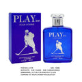 100Ml Play Ice - Smells like Ralp Lauren Polo Blue Edt (L377B) - wholesale bulk packaging | DPack