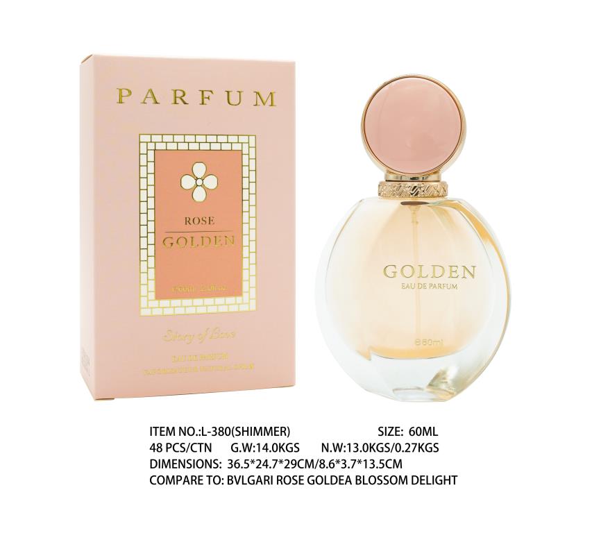 60ML Rose Golden - Smells Like Bvlgari Rose Goldea Blossom Delight (L380) - wholesale bulk packaging | DPack