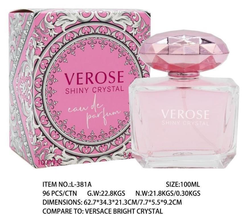 100ML Verose Shiny Crystal - Smells like Vresace Bright Crystal (D)