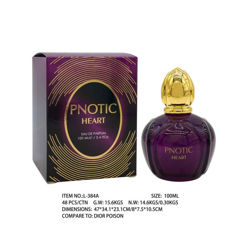 100ML Pnotic Heart - Smells Like Dior Poison (L384A) - wholesale bulk packaging | DPack