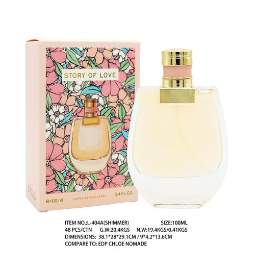 100Ml Shimmer - Smells like EDP Chloe Noamde (L404A) - wholesale bulk packaging | DPack