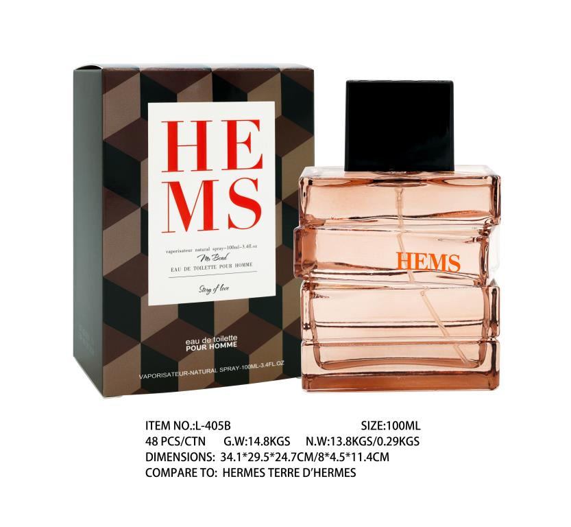 L405B 100ml woody citrus eau de parfum for men, carton of 12, inspired-by impression fragrance