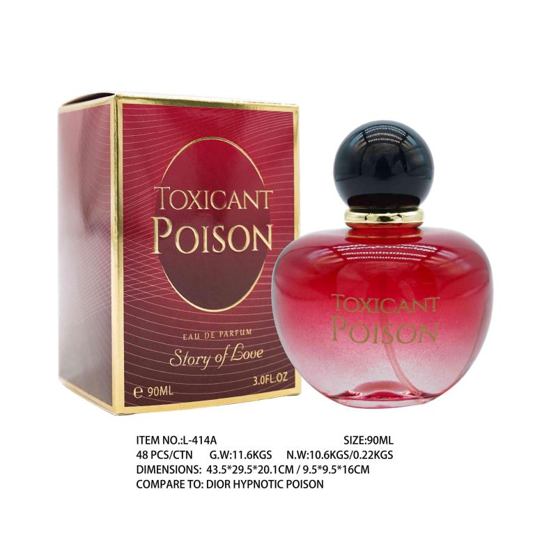 90ML inspired-by fragrance bottle - oriental dupe of Dior Hypnotic Poison with warm almond, vanilla and musk notes