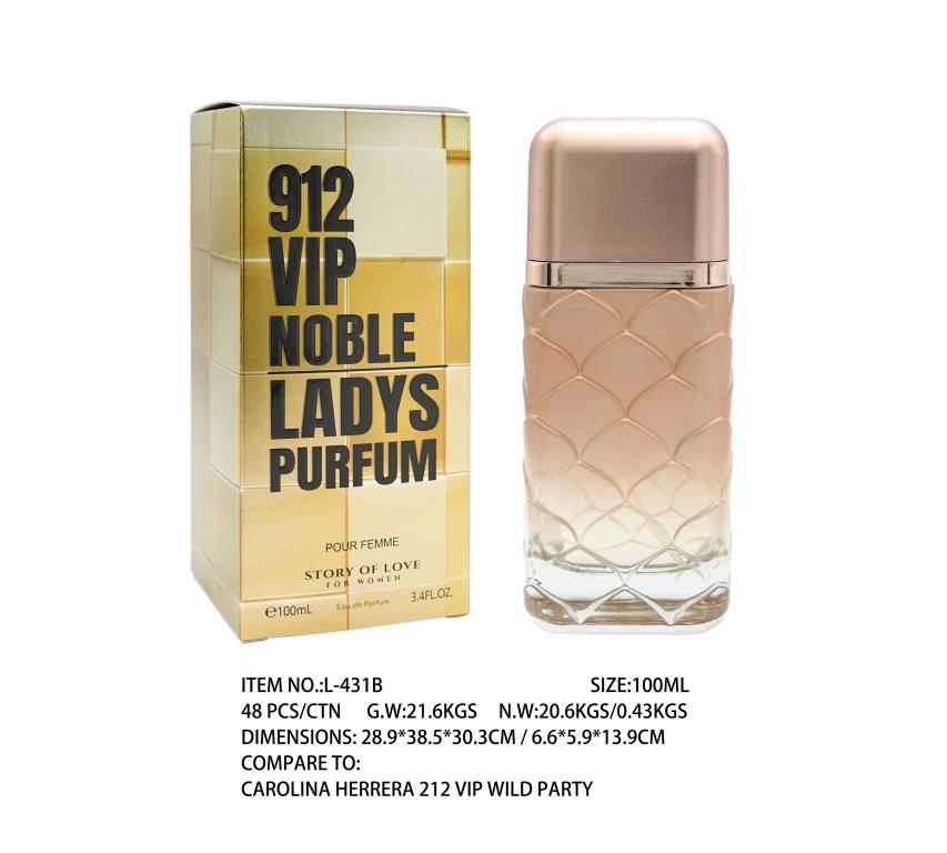 912 VIP Noble Lady's Purfum - Smells like Carolina Herrera 212 Wild Party