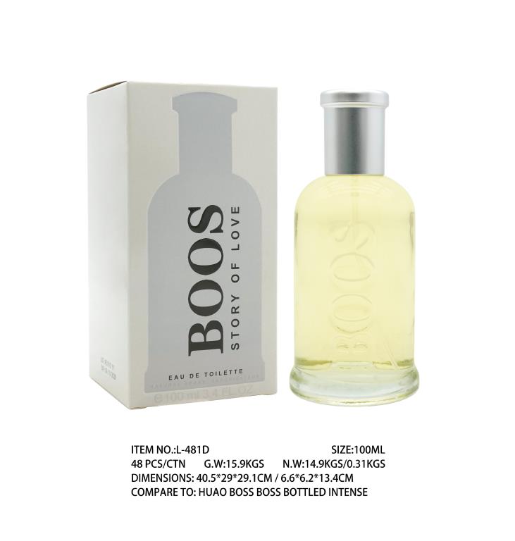 100ml woody spicy eau de parfum for men, cinnamon and sandalwood scent, sold by the carton for resale