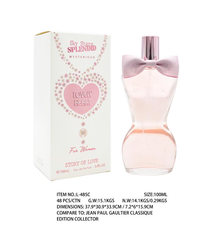 Lovely Heart - Smells like Jean Paul Gaultier Lassique Editor Collector (L485C) - wholesale bulk packaging | DPack