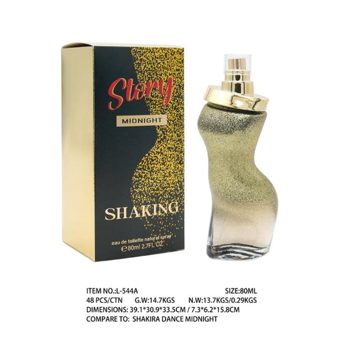 100ml fruity floral night eau de parfum for women, L544A, carton of 12, inspired by Dance Midnight, DPack wholesale